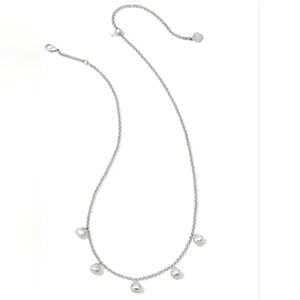 KENDRA SCOTT NWT Gabby Strand Silver Necklace